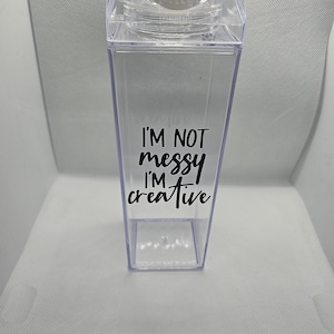 I'm creative milk carton bottle