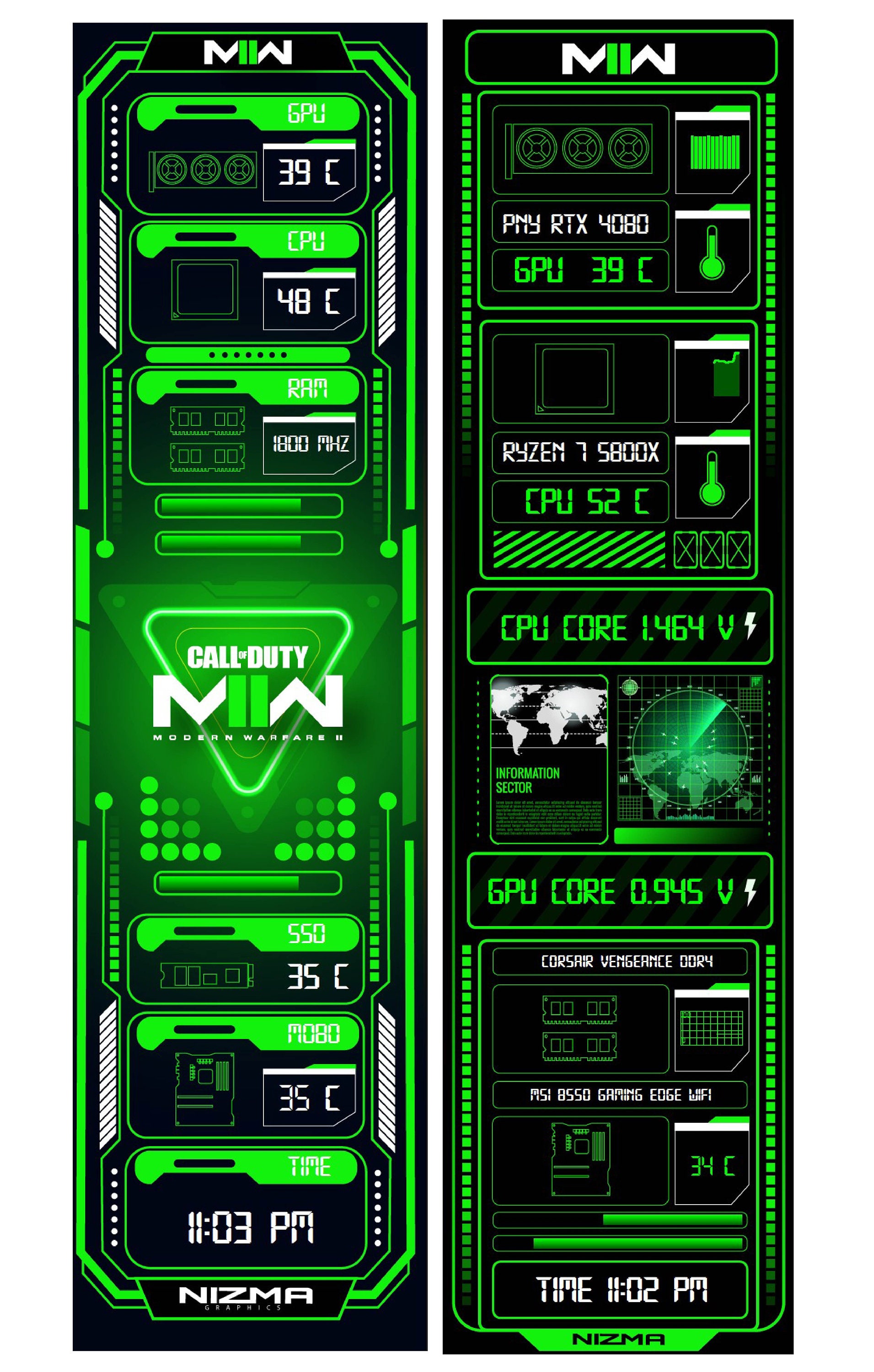 Video Game SENSOR PANEL Templates 2pc PNG 515 X 1920 12 6 Displays for Video Game SENSOR PANEL Templates 2pc PNG 515 X 1920 12 6 Displays for