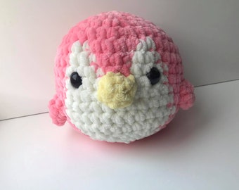 Big soft Bird - crochet