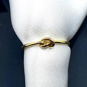 Anillo de dedo del pie de nudo de plata sólida de oro sólido de 9ct ajustable plata de ley minimalista delicado