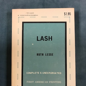 Pulp Book “LASH” by Ruth Lesse, Collector’s Publication 1968 1st Ed.