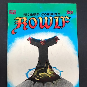 ROWLF #1 Underground Comics 1971 Richard Corben 1st Printing Comix Rip Off Press