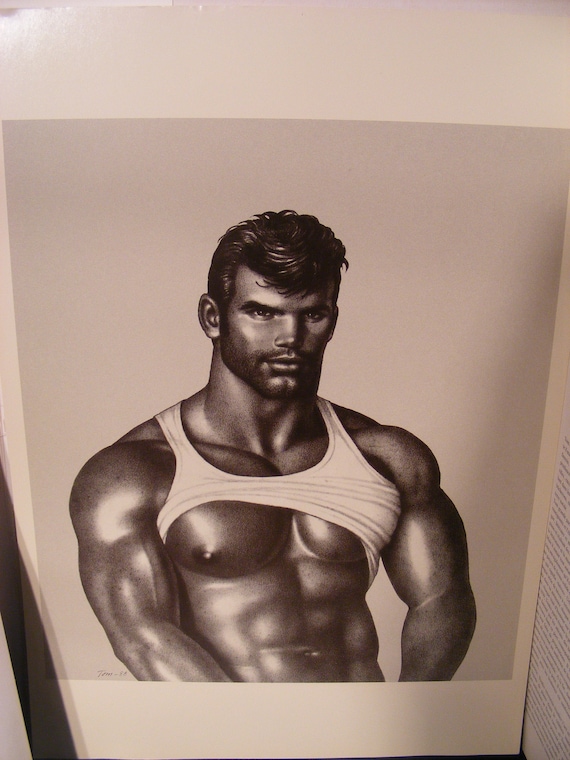 T-shirt Uomo Tom Of Finland Easy Rider Navy: Biker, Cultura Gay, Cotone - Foto 3