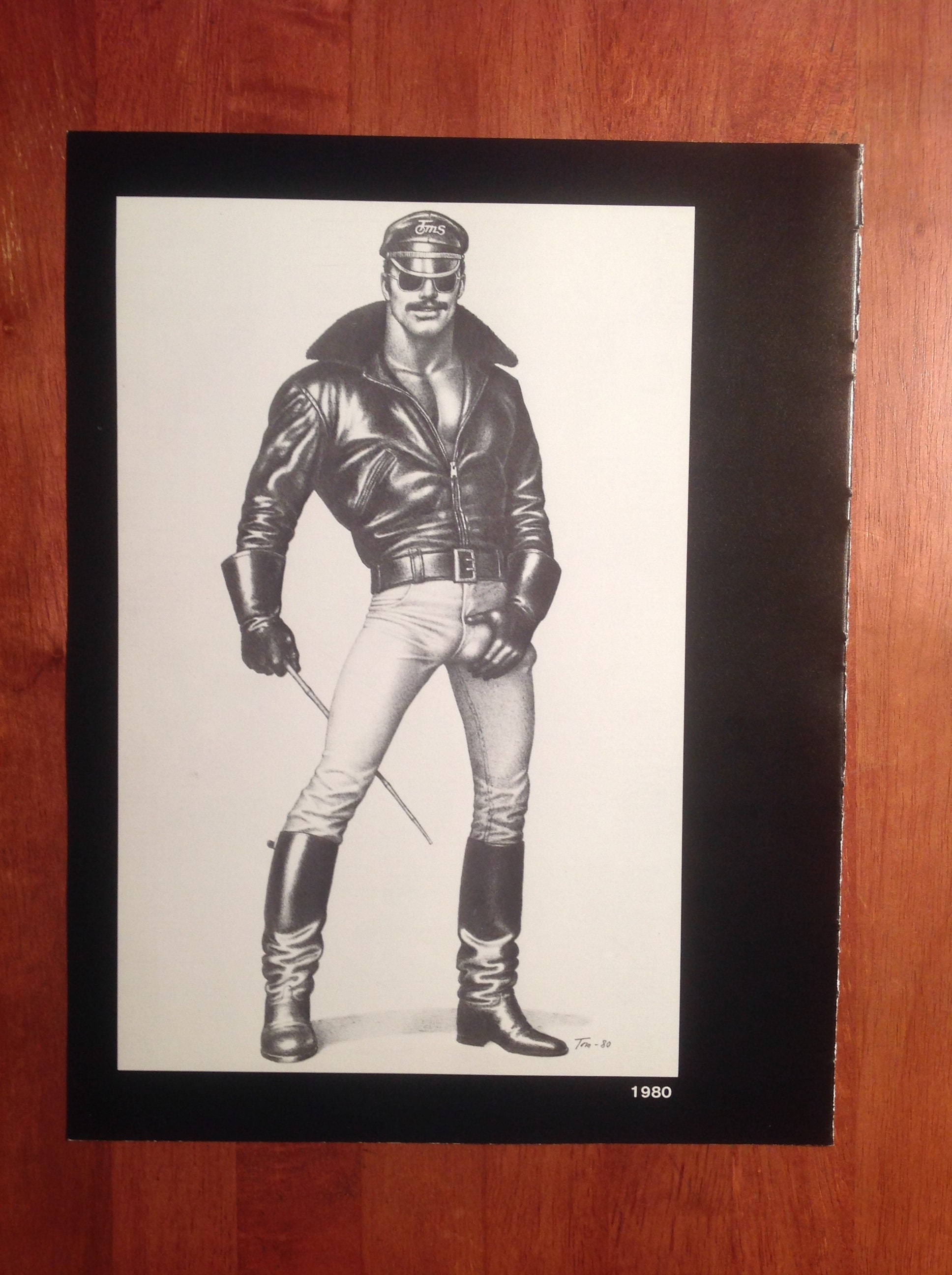 Art Page/print From TOM of FINLAND Book Retrospective 1 Etsy
