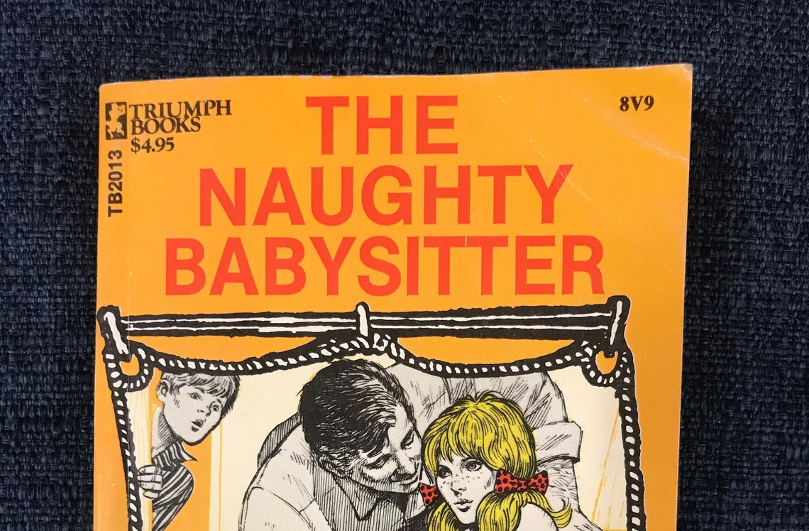 The NAUGHTY BABYSITTER Vintage Pulp Sleaze Triumph Books by Etsy