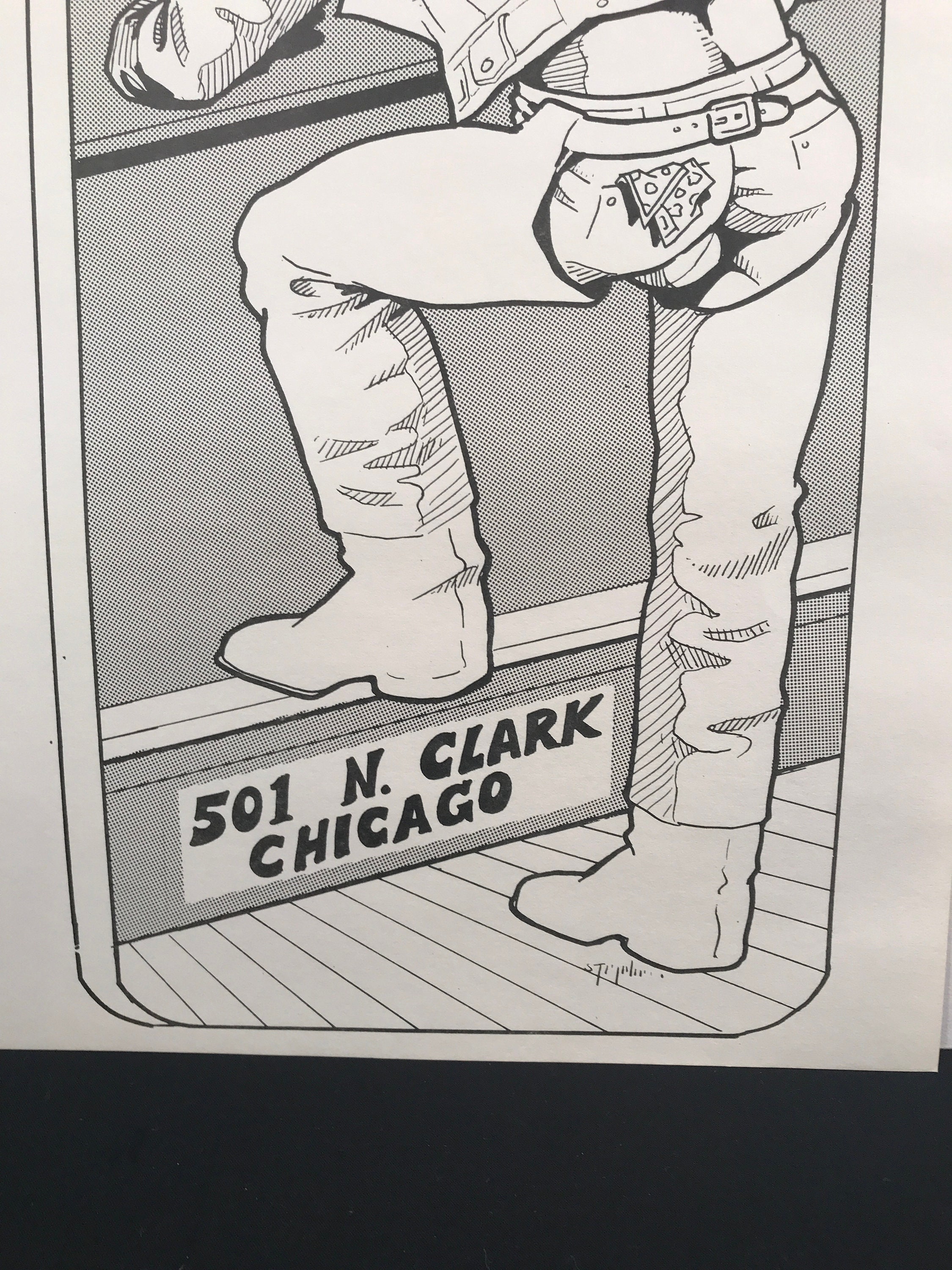 Original GOLD COAST Gay Bar Poster Usa