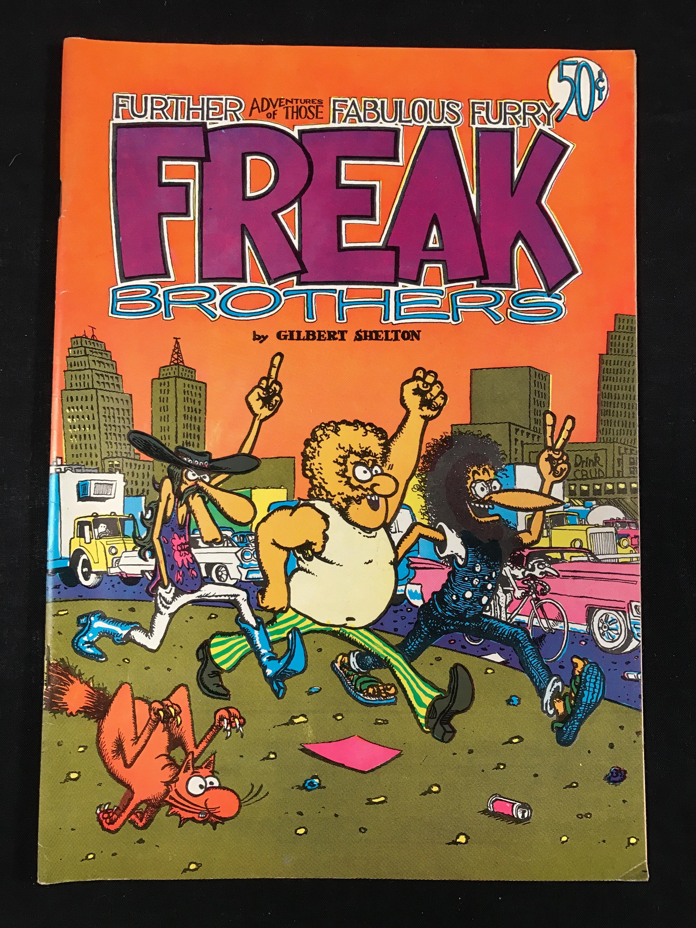 70's vintage ポスター　フリークブラザーズ　マリファナ　ヒッピー Freak Brothers Poster Set Gilbert Shelton Underground Comix