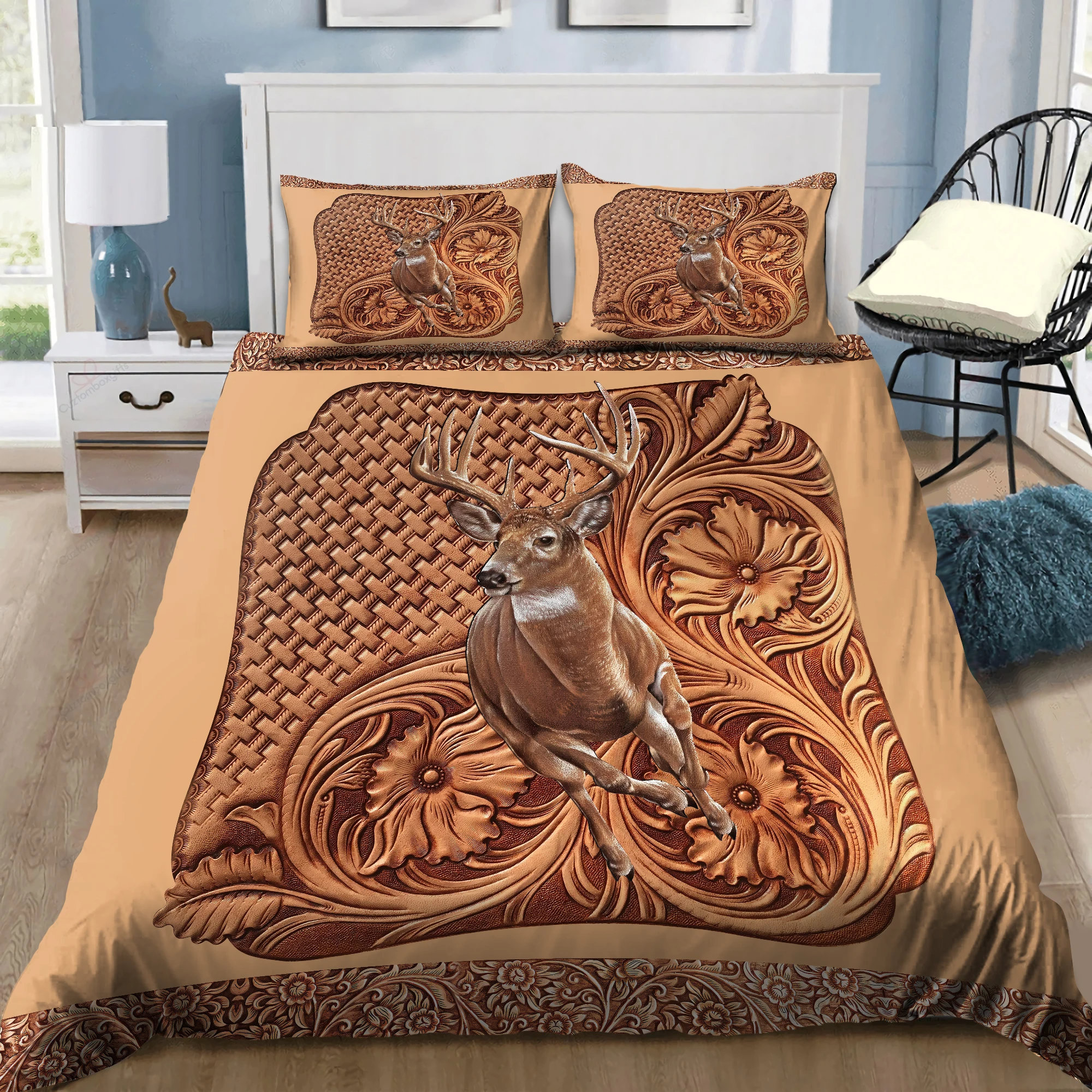 Deer Bedding Bedding Set Bedding Set For Hunting Lover Etsy