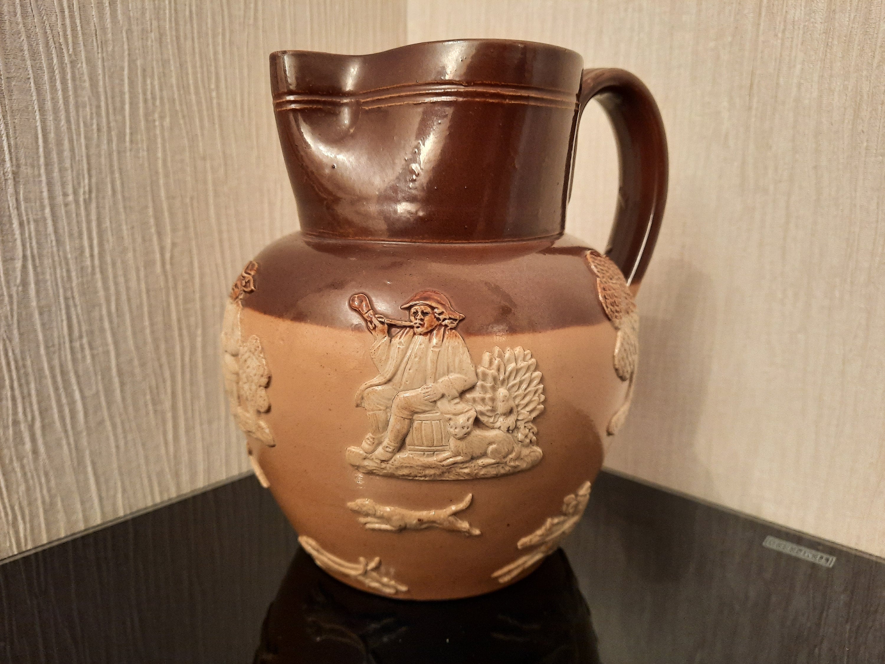 Royal Doulton Lambeth STONEWARE PITCHER Etsy