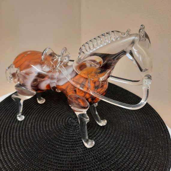 Large MURANO Art Glass Horse