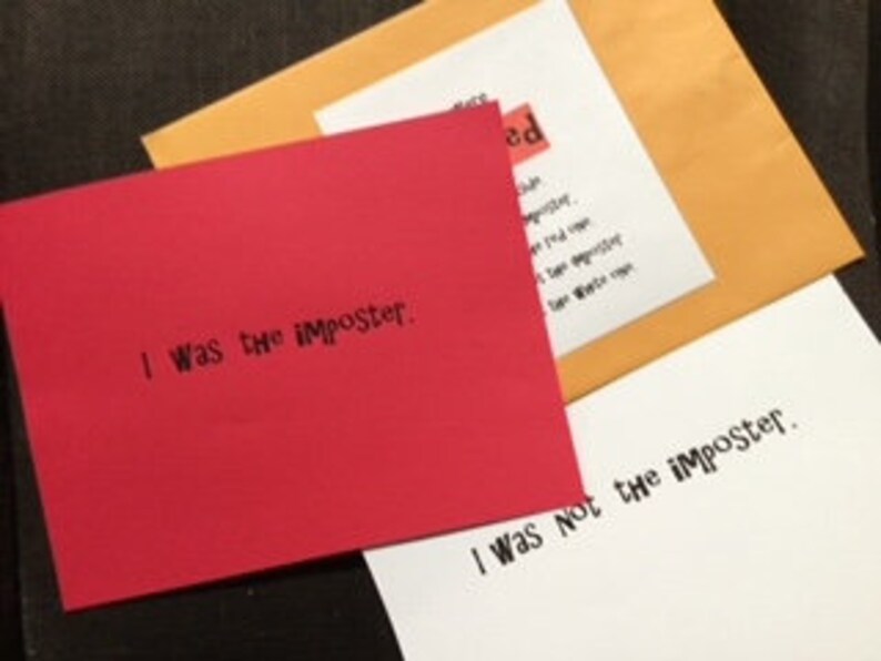 DIGITAL Among Us Play in Real Life Game Birthday Party Game Etsy