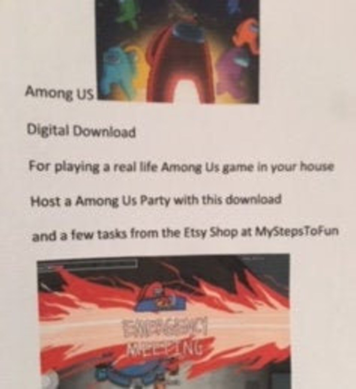 Among Us Task Lists Tasks Digital Imposter Crewmate Cards Etsy Vrogue