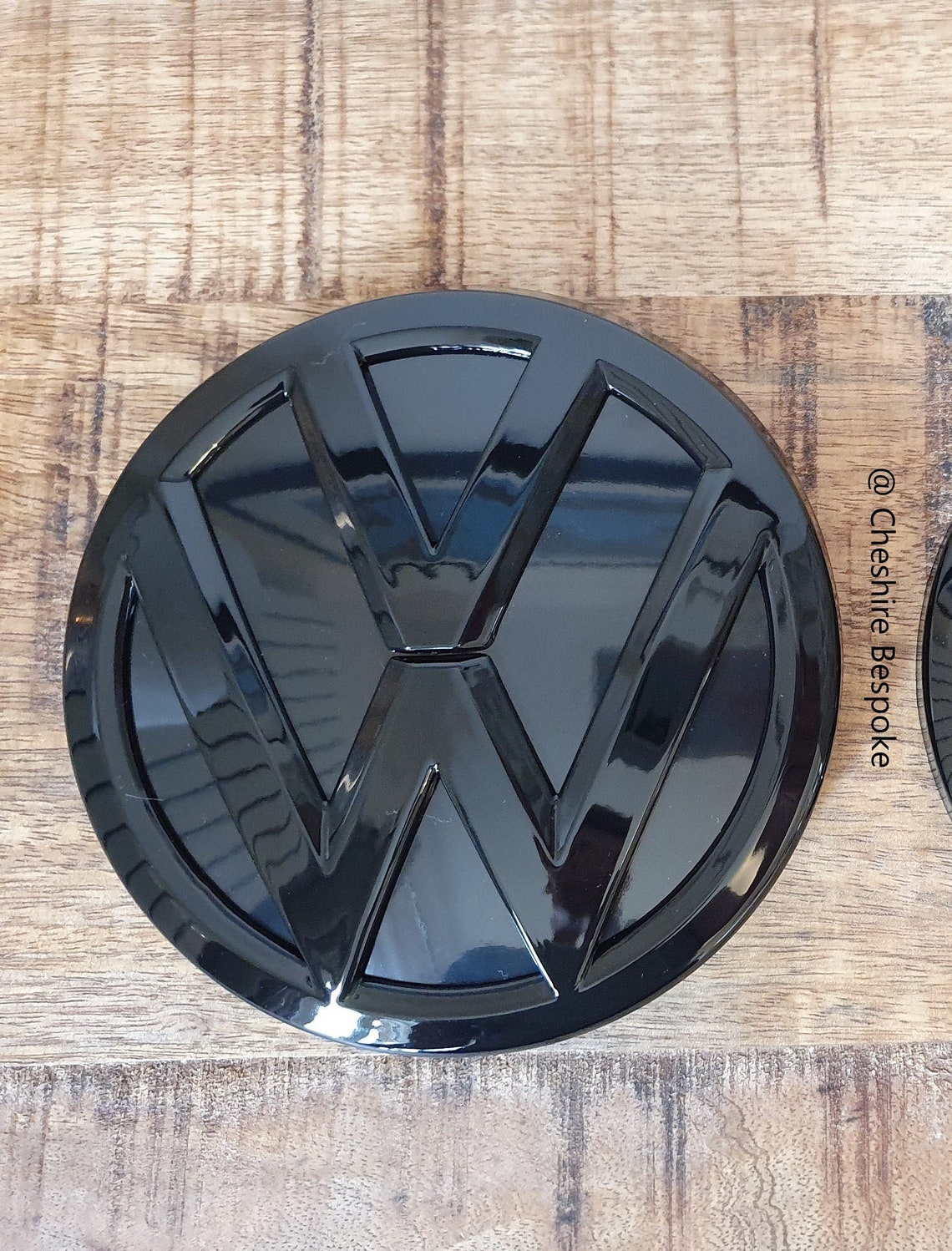VW POLO 6C MK5 Gloss Black Front Badge Set Fits 20142017 Etsy