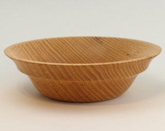 Handmade Red Oak Wood Bowl