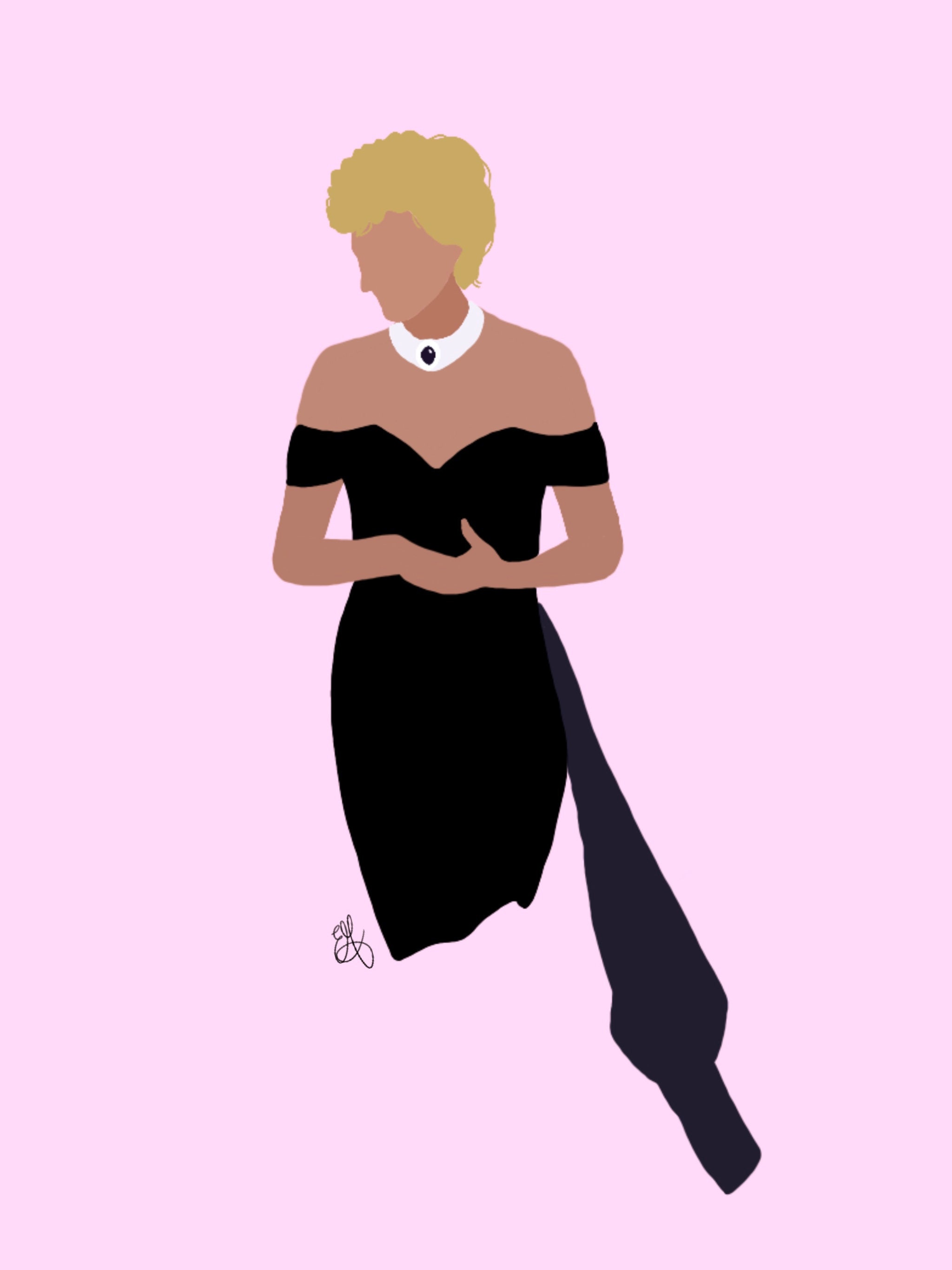 Princess Diana Digital Print - Etsy Canada Princess Diana Digital Print - Etsy Canada