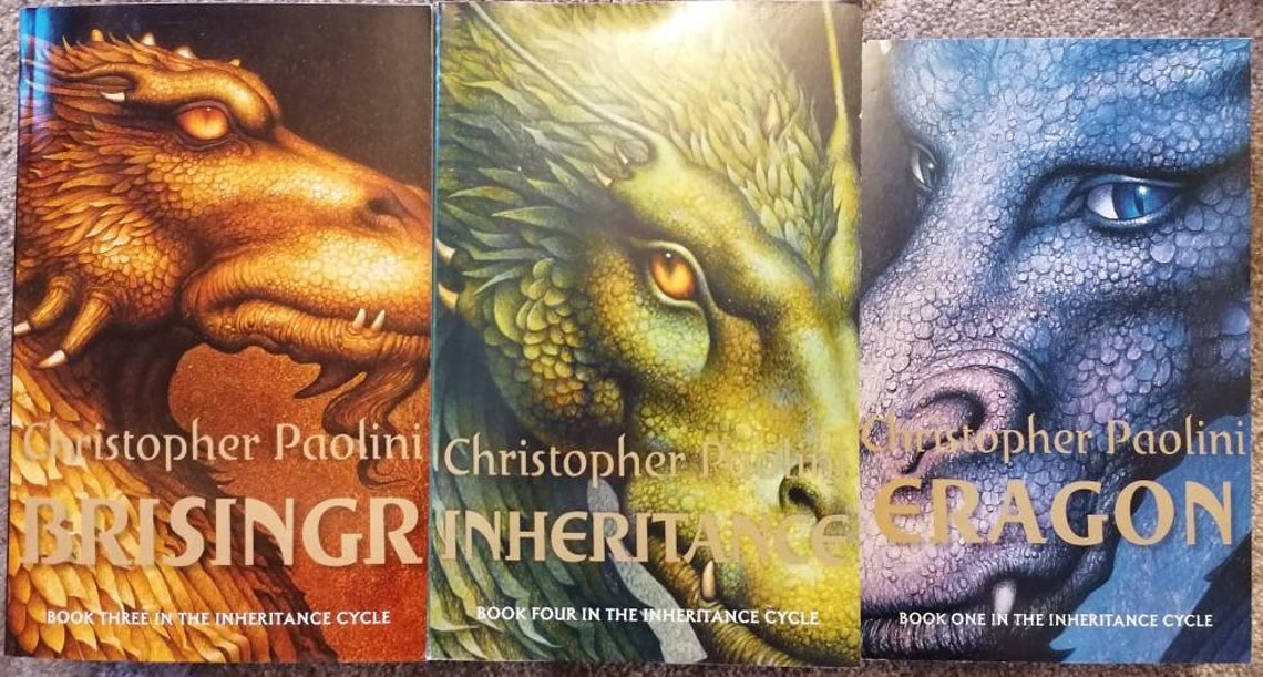 Eragon Series 3/4 books New Etsy