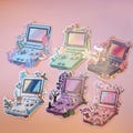 Element Themed Game Holographic Stickers | Cute Stickers | Gaming Stickers | Cute Anime Stickers | Holographic Stickers | Waterproof