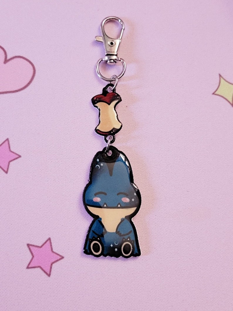 Cute Sleepylax Dangle Acrylic Keychains Cute Anime Keychains Etsy