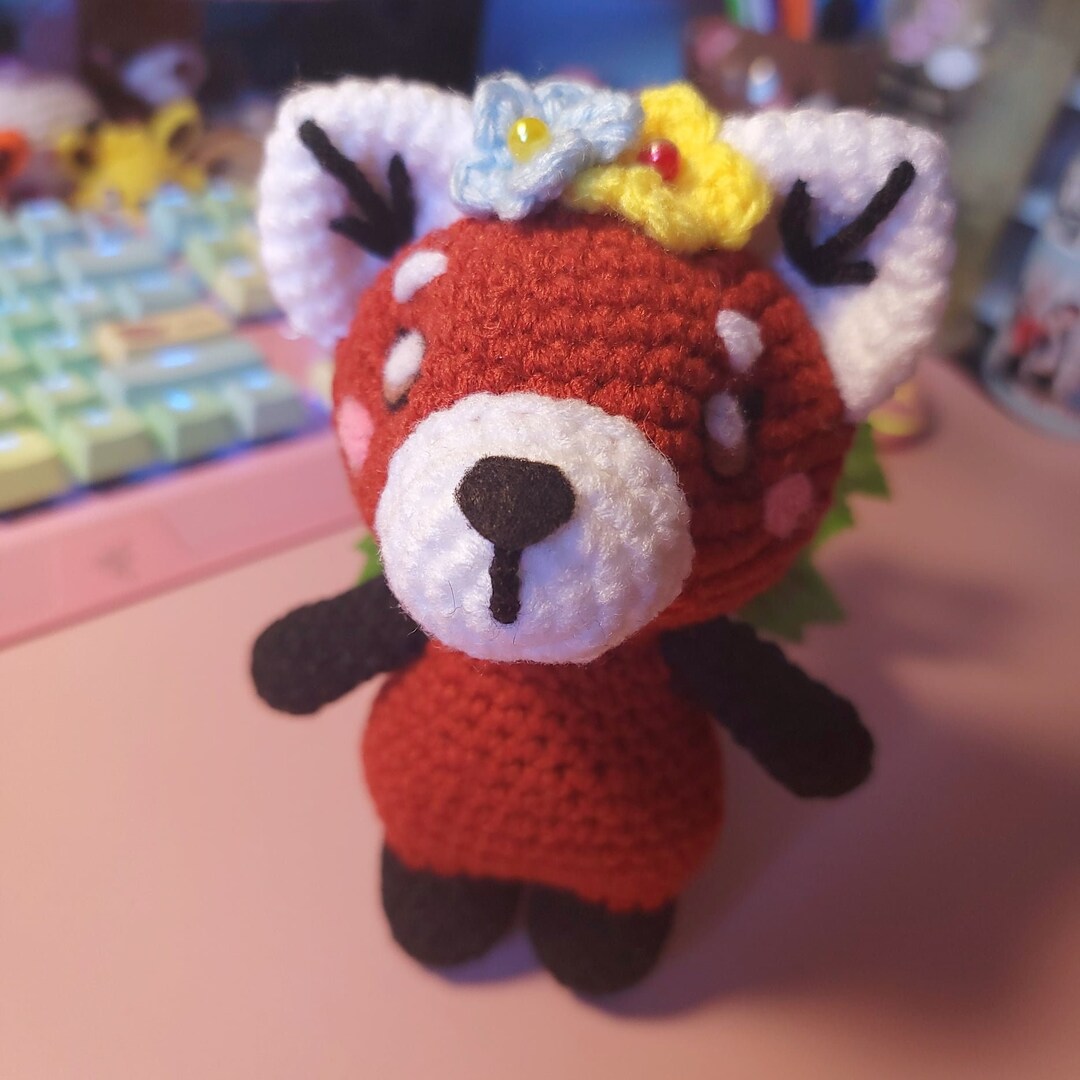 Adopt Me! Mika the Red Panda Plushie | Only One Available | Cute Red ...