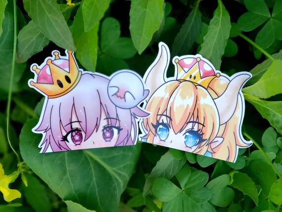 Bowsette Glossy Vinyl Die-Cut Sticker Electronics & Accessories Decals ...