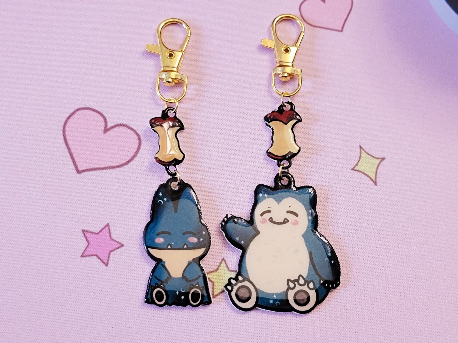 Cute Sleepylax Dangle Acrylic Keychains Cute Anime Keychains Etsy