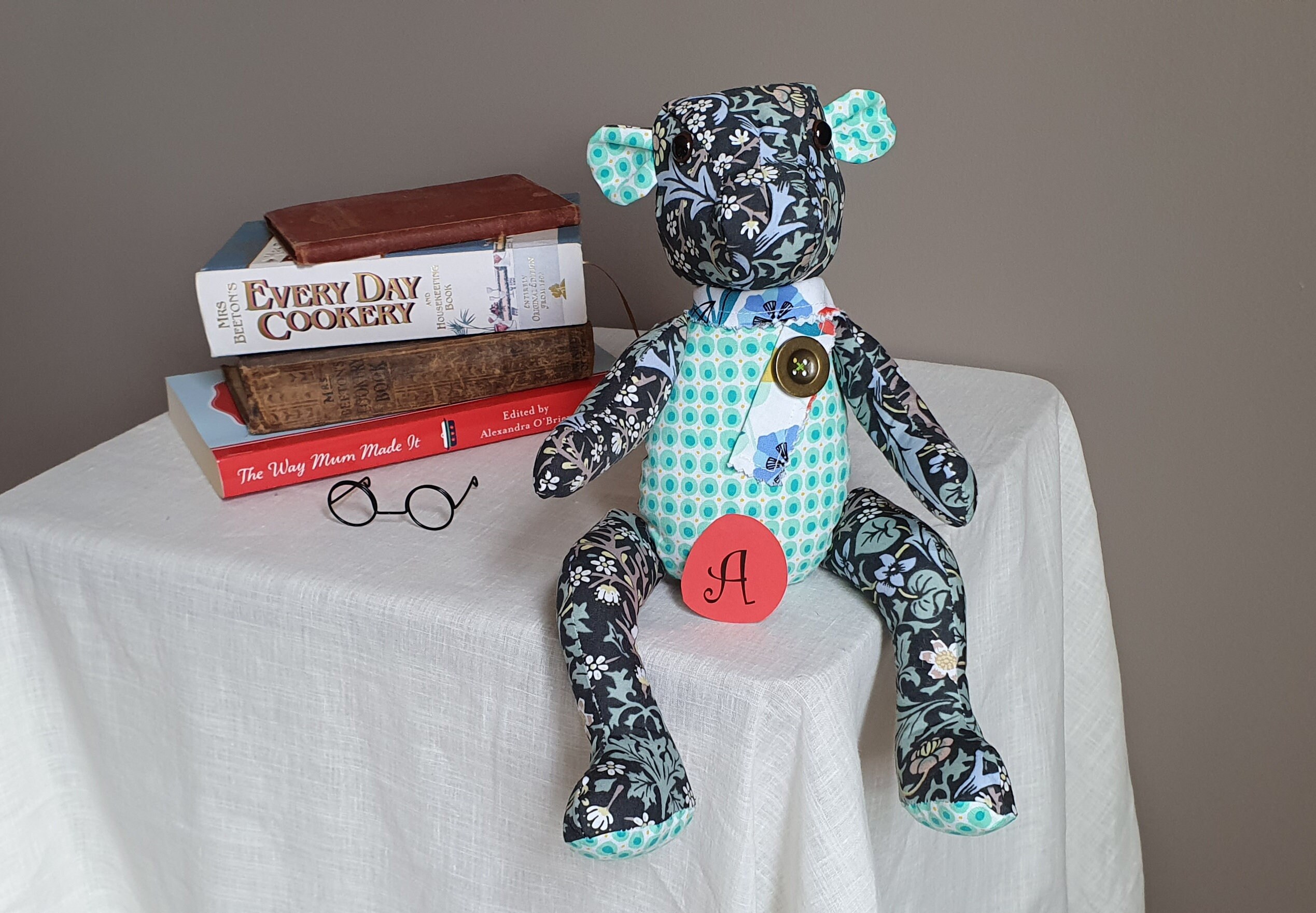Raggybear Handmade Teddy Bear made from recycled materials Etsy