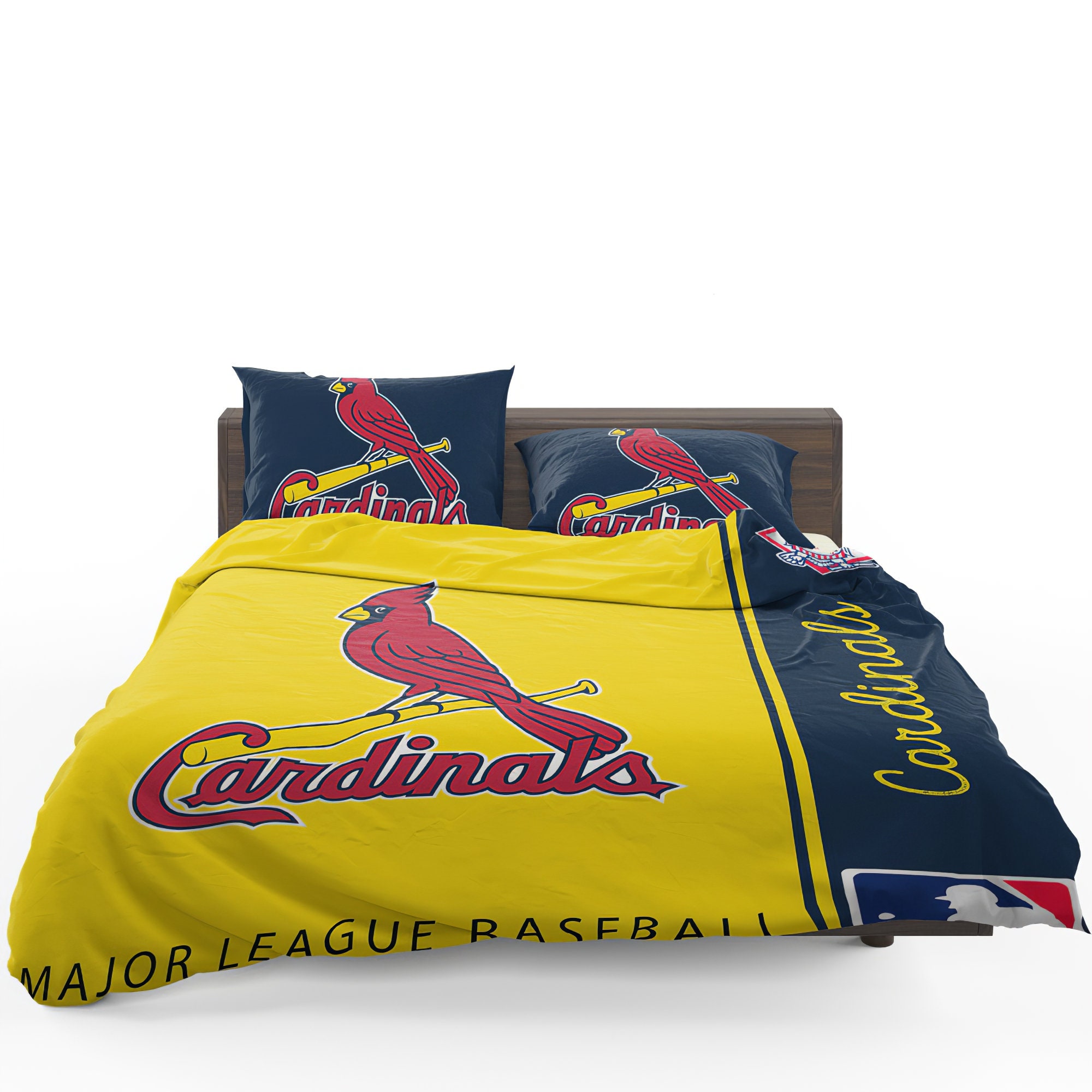 St. Louis Cardinals MLB Bedding Set Bedlinen Duvet Cover & Etsy