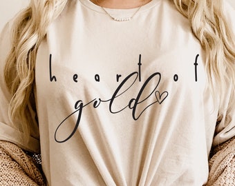 Download Heart Of Gold Svg Etsy