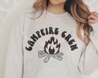 Campfire Crew Shirt - Etsy