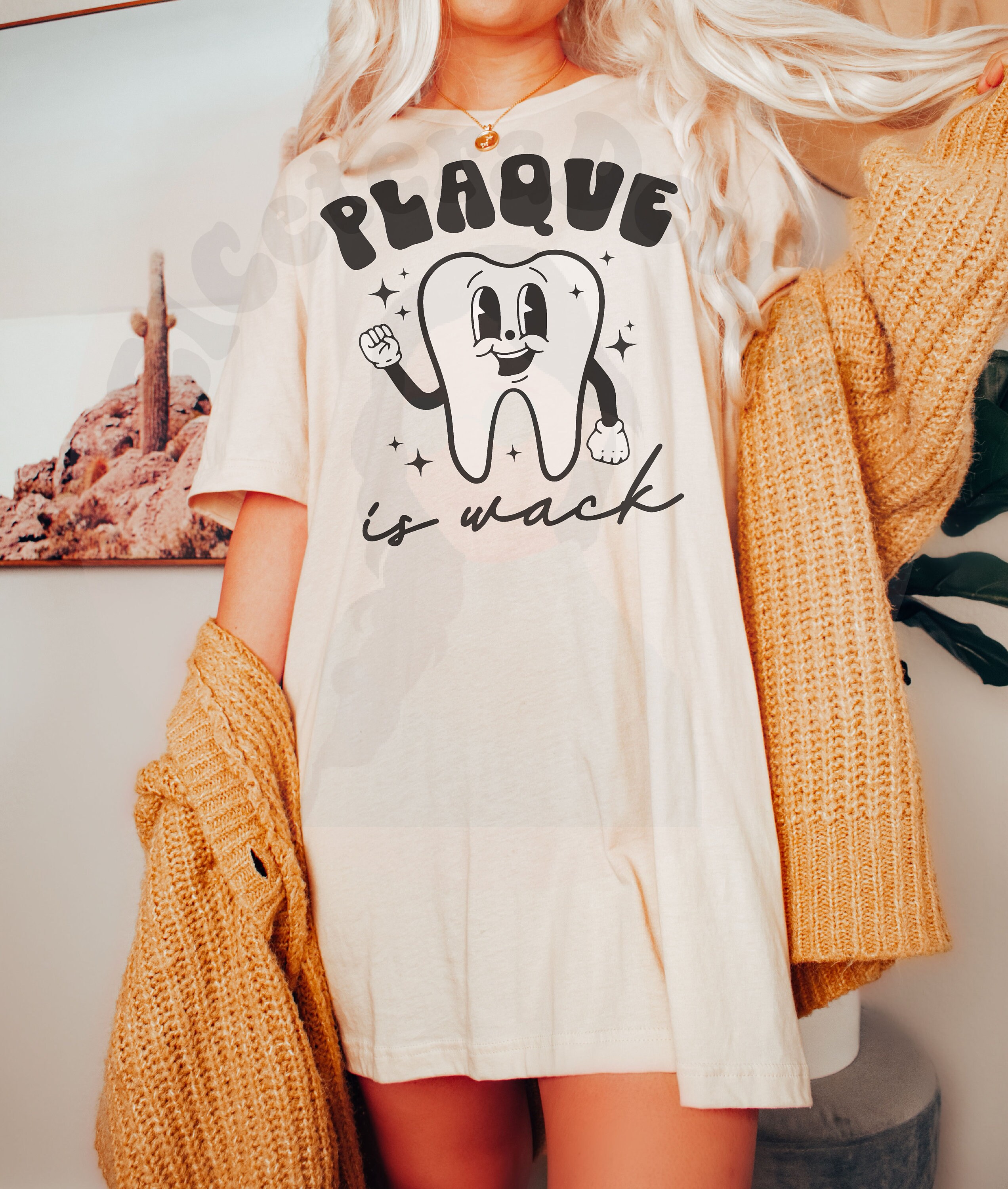 Plaque is Wack Funny Dental Svg Cut File Png Sublimation Etsy Canada