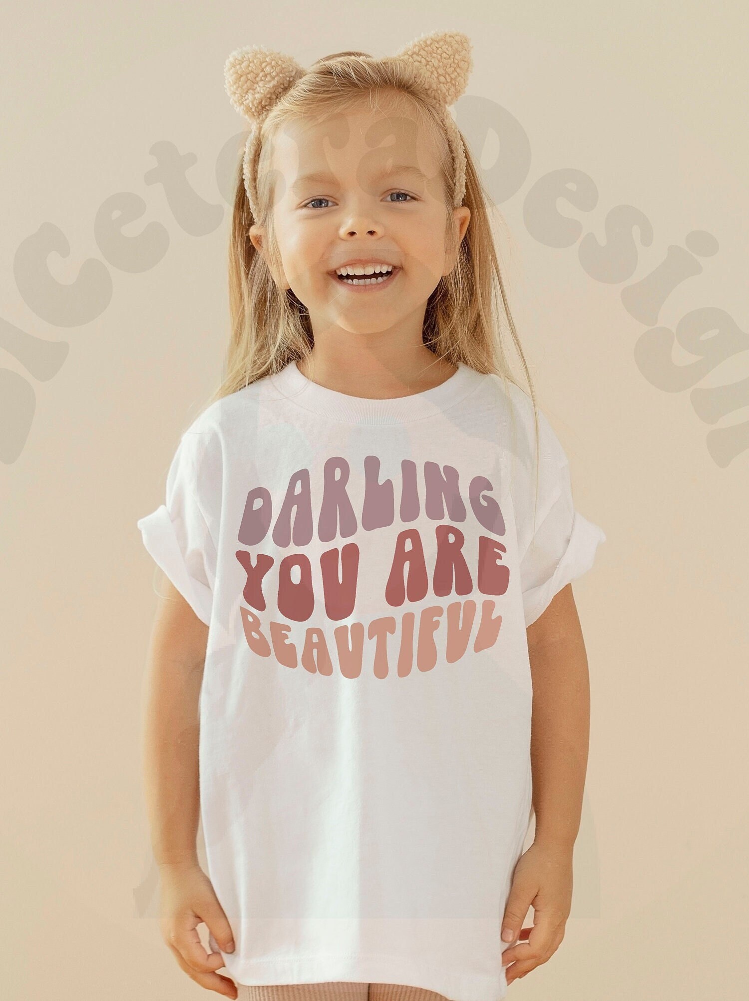 Darling You Are Beautiful Little Girl Shirt Svg Cut File Png Etsy