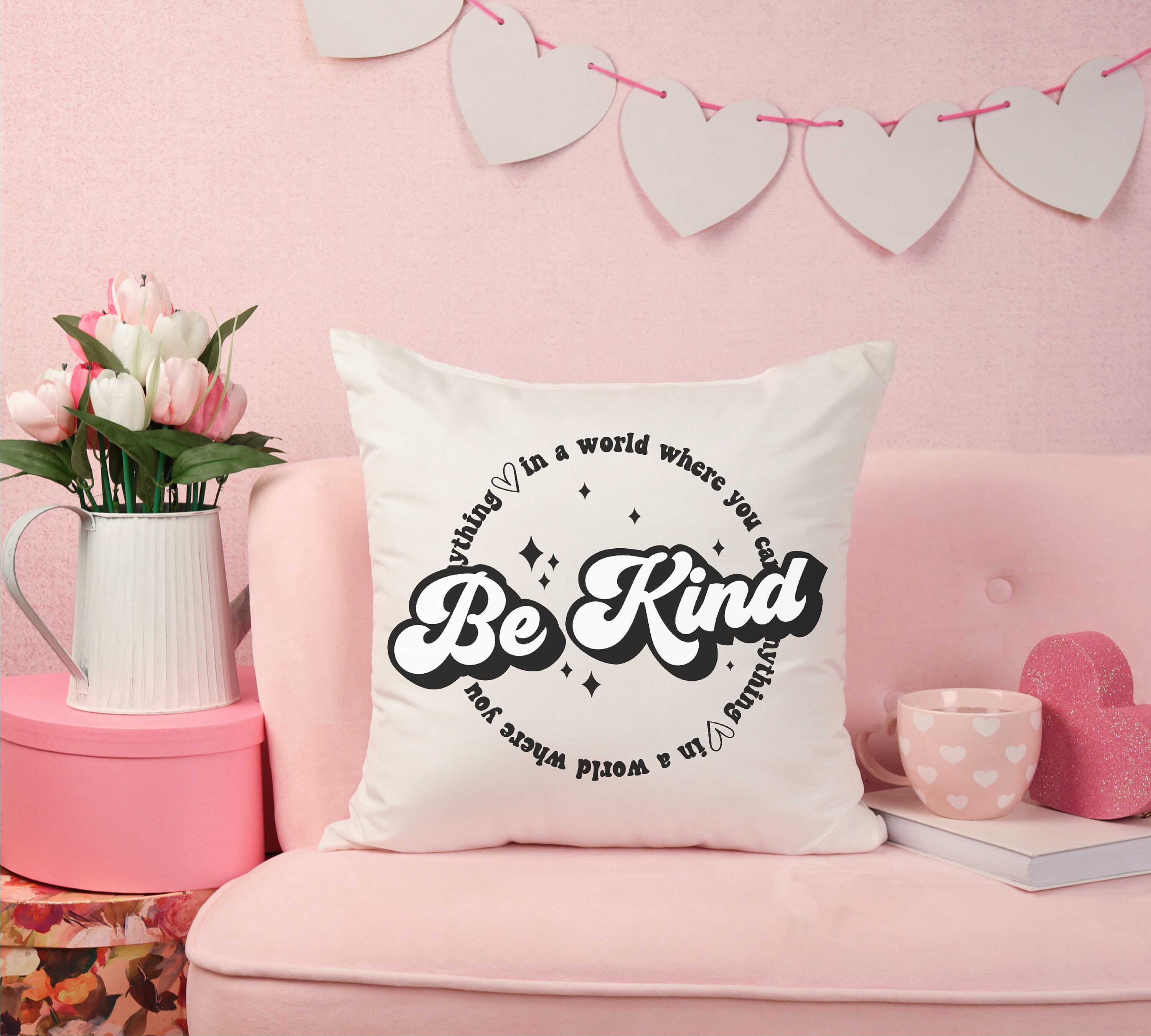 Be Kind Svg Png Retro Svg Coffee Mug Svg Kids Shirt Svg | Etsy Canada