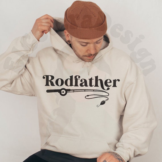 Rodfather Funny Dad Fishing Shirt Svg Cut File, Dad Svg, Fishing