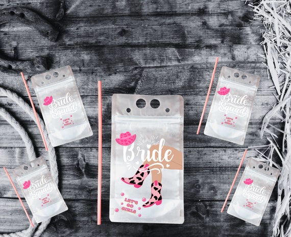 Bridal Party Bachelorette drink bags