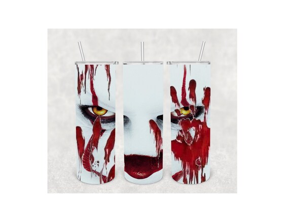 Creepy Clown 20oz Tumbler Wrap