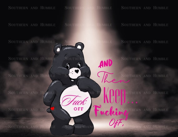 Ready to Press Swear Bear 20oz Tumbler Wrap
