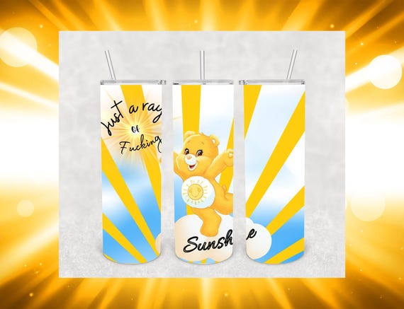 20oz Sublimation Tumbler Swear Bears sassy bold and down right hilarious. Makes a great gift guaranteed to keep them laughing.