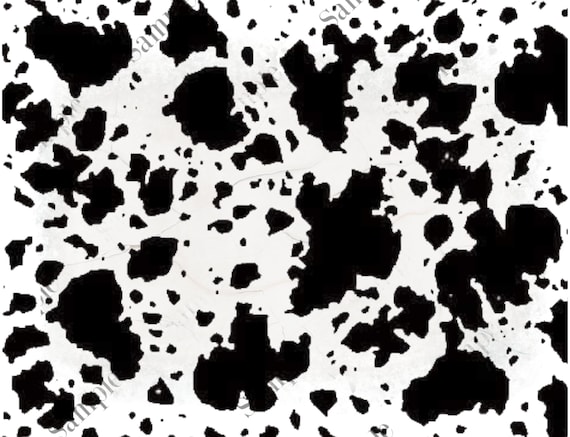 Rustic Cow Print Sublimation PNG Digital Download