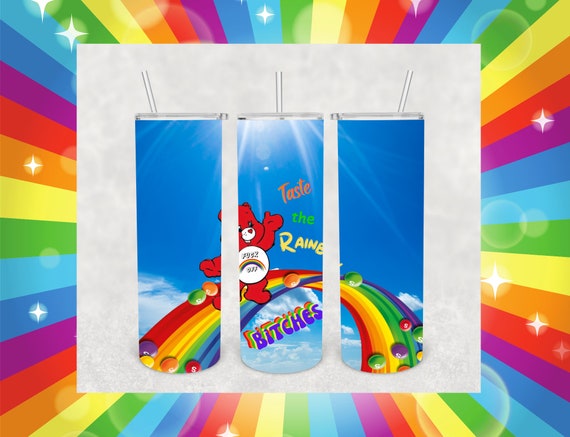 20 oz Sublimation Tumbler Wrap Swear Bears