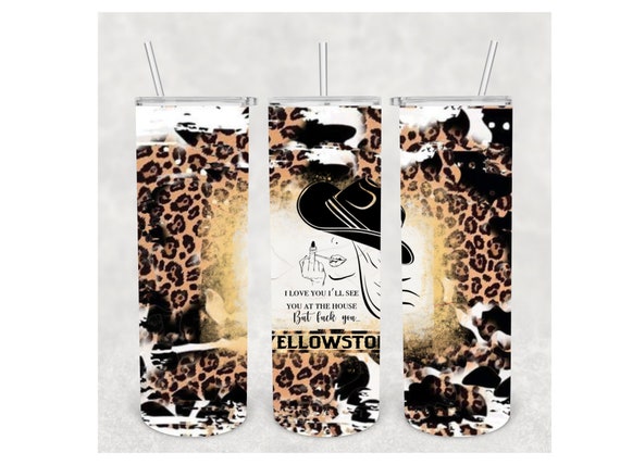 READY TO PRESS I love you I'll see you at home But Fuck you 20oz Tumbler Wrap