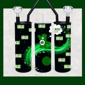 20oz Hookah Sublimation Tumbler Wrap