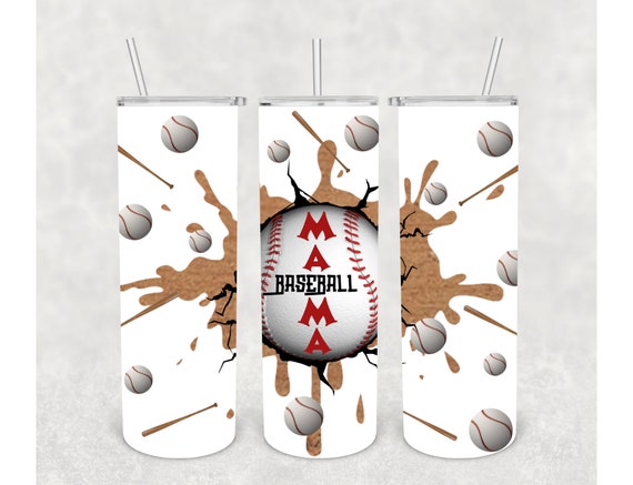 Baseball MAMA 20oz Digital Download Wrap