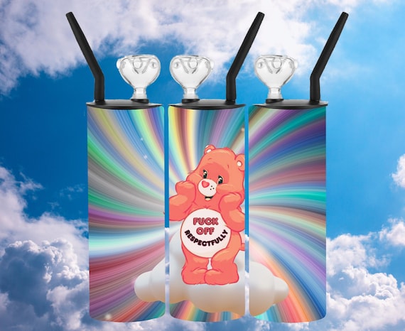 READY TO PRESS I Print I ship You Press Printable 20oz Sublimation Tumbler Wrap it’s a Bold Sassy Hilariously Funny Swear Bears Wraps