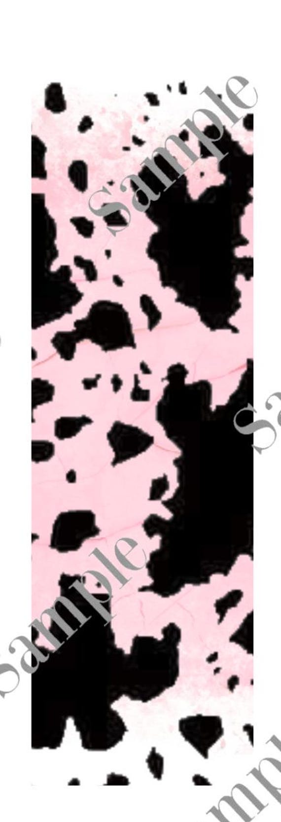 Rustic Cow Print Gel Pen Wraps