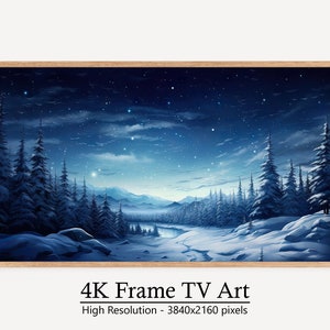 Samsung Frame TV, Polar Panoramas, Digital Arctic Landscape