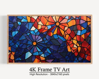 Modern Abstract Samsung Frame TV Art, Digital Download, 4K Instant Digital Artwork
