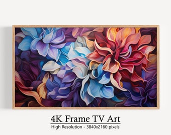 Abstract Samsung Frame TV Art, Instant Digital Download, Modern Digital