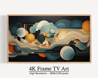 Grafica Samsung Frame TV, download digitale astratto, moderno istantaneo