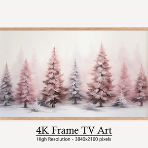 Samsung Frame TV, Icy Intervals, Winter Music Digital Theme