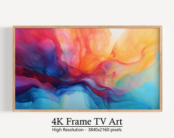Digital Art for Samsung Frame TV, Abstract Instant Digital Download, Contemporary Design